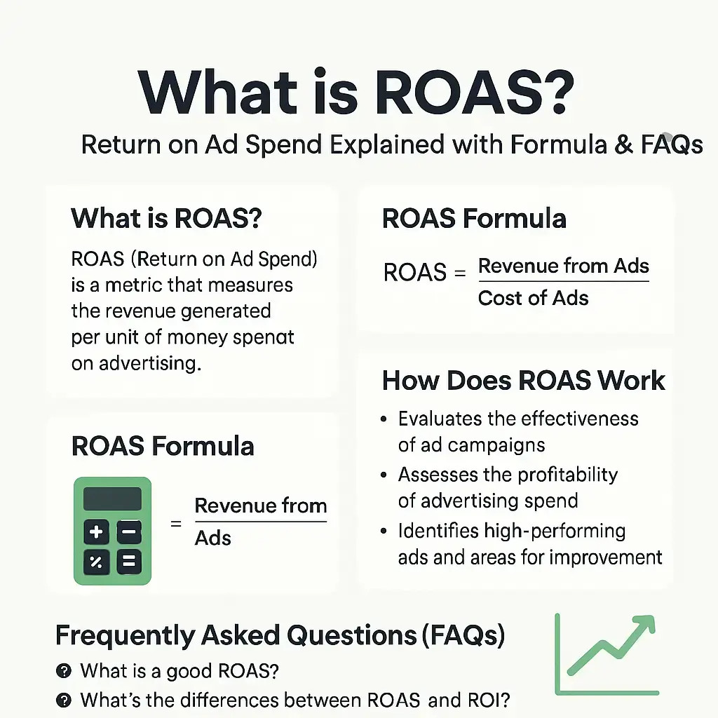 What is ROAS Return on Ad Spend Explained with Formula & FAQs